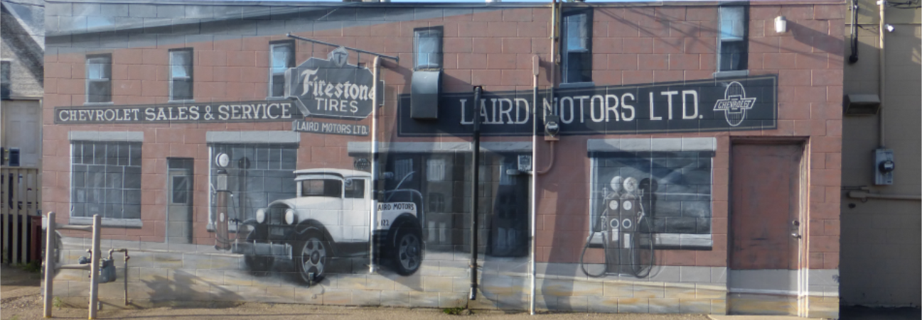 Lacombe Mural Tour