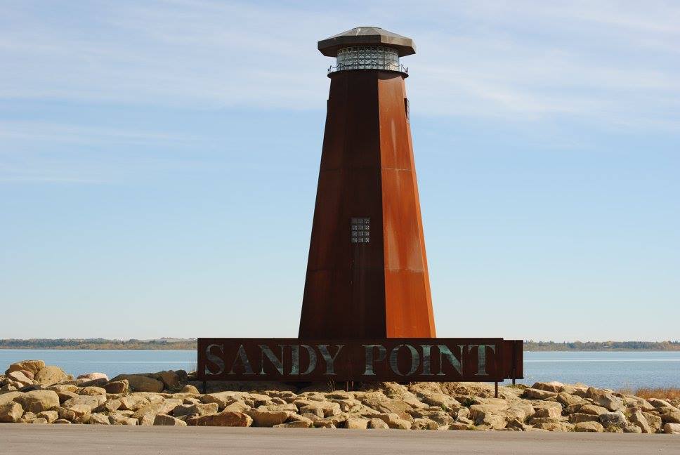 Sandy point lighthouse
